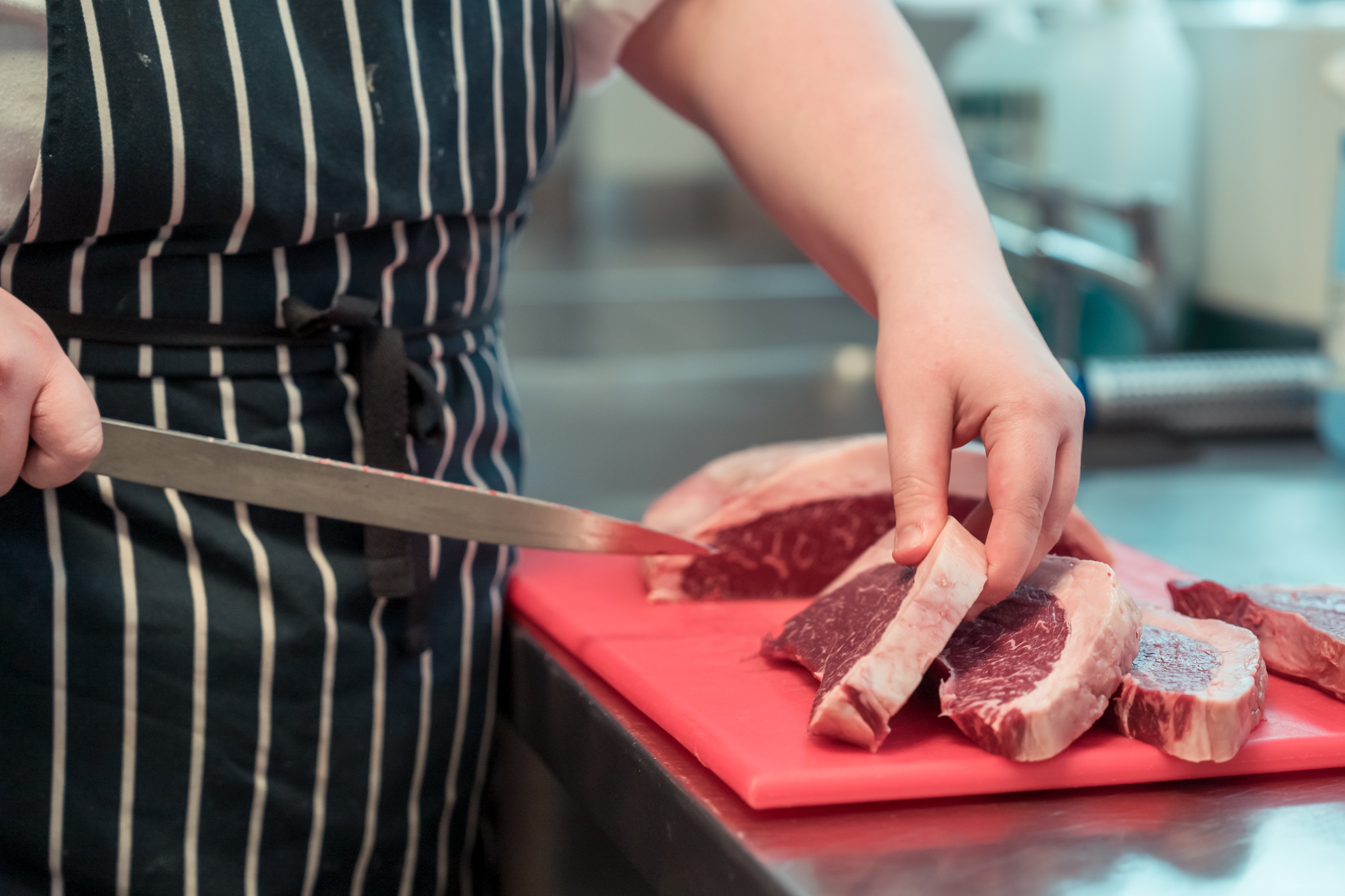 matthew li Sous Chef at Mouttram Hall Aussie sirloin steak grass fed Australian beef consistent quality  